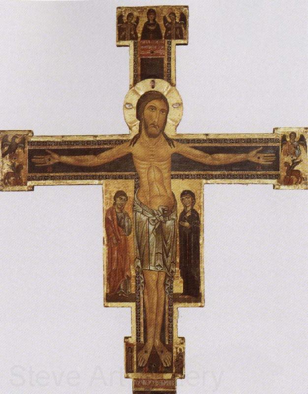 Berlinghiero Berlinghieri Crucifix panel